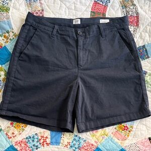 GAP Women's Dark Navy Chino Shorts